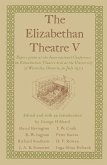 The Elizabethan Theatre V (eBook, PDF)