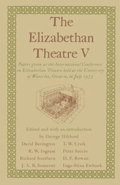 Cover The Elizabethan Theatre V (eBook, PDF)