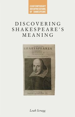 Discovering Shakespeare's Meaning (eBook, PDF) - Scragg, Leah