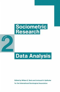 Cover Sociometric Research: Vol.2: Data Analysis (eBook, PDF)