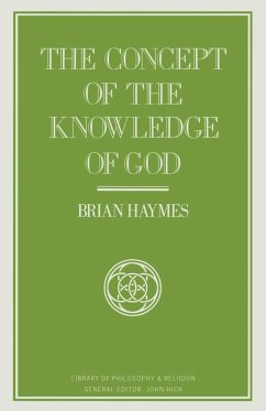 Concept Of The Knowledge Of God (eBook, PDF) Concept Of The Knowledge Of God (eBook, PDF)