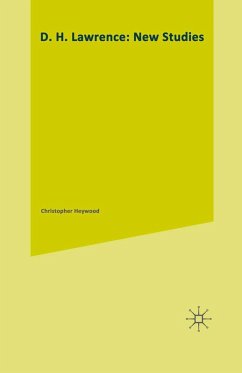 D. H. Lawrence: New Studies (eBook, PDF) D. H. Lawrence: New Studies (eBook, PDF)