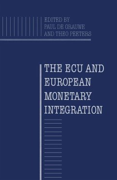 The ECU and European Monetary Integration (eBook, PDF) - Grauwe, P. De