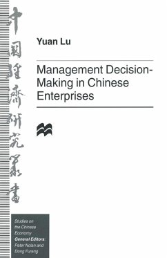 Management Decision-Making in Chinese Enterprises (eBook, PDF) - Lu, Yuan