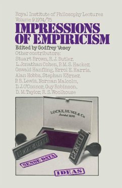 Impressions of Empiricism (eBook, PDF) - Royal Institute of Philosophy