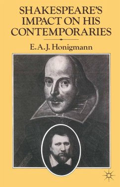 Shakespeare's Impact on his Contemporaries (eBook, PDF) - Honigmann, E A J