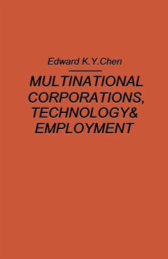Multinational Corporations, Technology and Employment (eBook, PDF) - Chen, Edward K. Y.
