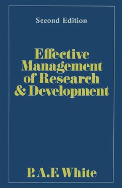 Effective Management of Research and Development (eBook, PDF) - White, Percival Albert Frederick
