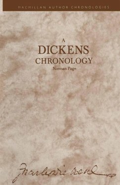 A Dickens Chronology (eBook, PDF) - Page, Norman