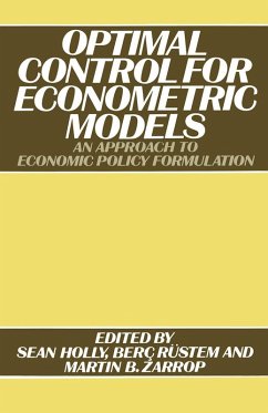 Optimal Control for Econometric Models (eBook, PDF) - Holly, S.; Zarrop, M.