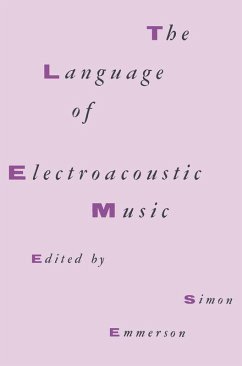 Cover The Language Electroacoustic Music (eBook, PDF)