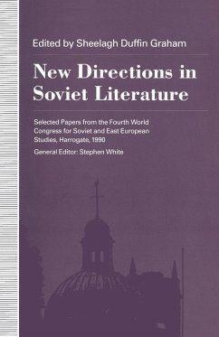 New Directions in Soviet Literature (eBook, PDF) - Graham, Sheelagh Duffin
