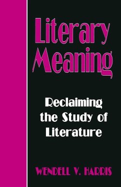 Literary Meaning (eBook, PDF)