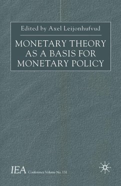 Cover Monetary Theory as a Basis for Monetary Policy (eBook, PDF)