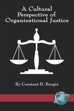 A Cultural Perspective of Organizational Justice (eBook, ePUB)