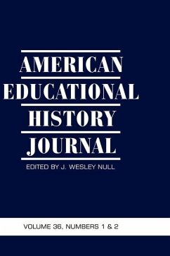 Cover American Educational History Journal (eBook, ePUB)