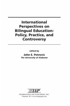 International Perspectives on Bilingual Education (eBook, ePUB)