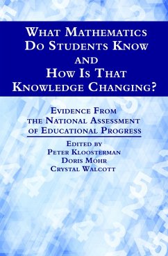 What Mathematics Do Students Know and How is that Knowledge Changing? (eBook, ePUB)