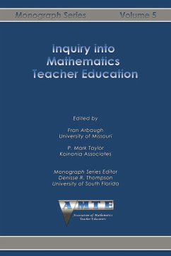 Inquiry into Mathematics Teacher Education (eBook, ePUB)