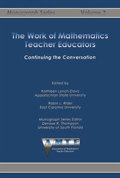 Work of Mathematics Teacher Educators (eBook, ePUB)