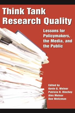 Think Tank Research Quality (eBook, ePUB)