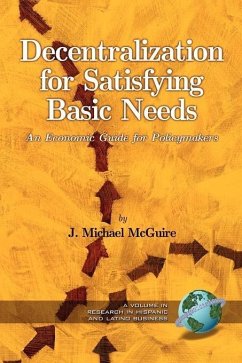 Decentralization for Satisfying Basic Needs - 1st Edition (eBook, ePUB)