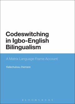 Cover Codeswitching in Igbo-English Bilingualism (eBook, PDF)
