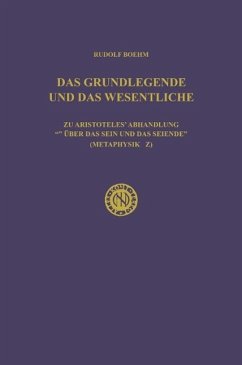 Das Grundlegende und das Wesentliche (eBook, PDF) - Boehm, Rudolf