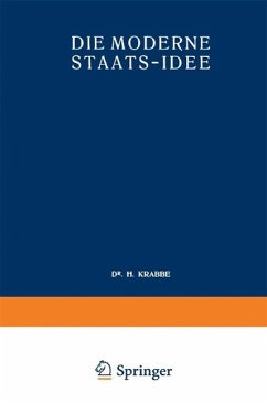 Die Moderne Staats-Idee (eBook, PDF) Cover Die Moderne Staats-Idee (eBook, PDF)