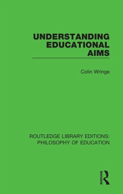 Cover Understanding Educational Aims (eBook, ePUB)