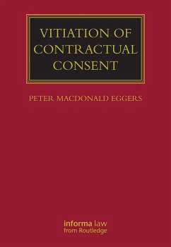 Cover Vitiation of Contractual Consent (eBook, PDF)