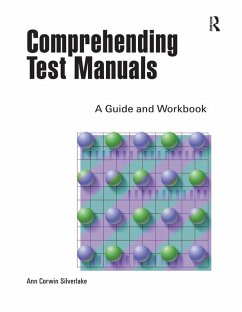 Cover Comprehending Test Manuals (eBook, PDF)
