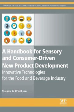 A Handbook for Sensory and Consumer-Driven New Product Development (eBook, ePUB) - O'Sullivan, Maurice