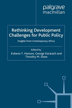 Rethinking Development Challenges for Public Policy (eBook, PDF)