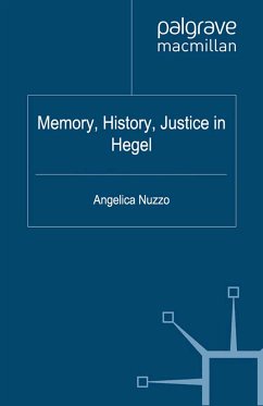 Memory, History, Justice in Hegel (eBook, PDF)