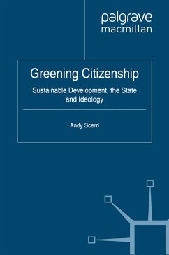 Greening Citizenship (eBook, PDF) - Scerri, A.