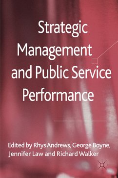 Strategic Management and Public Service Performance (eBook, PDF)