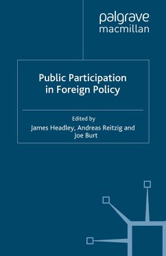 Public Participation in Foreign Policy (eBook, PDF)