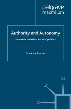 Authority and Autonomy (eBook, PDF) - Ekman, Susanne