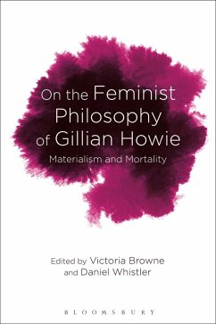 Cover On the Feminist Philosophy of Gillian Howie (eBook, ePUB)
