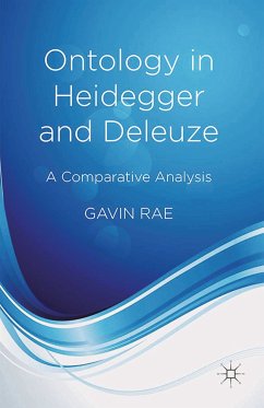 Ontology in Heidegger and Deleuze (eBook, PDF)
