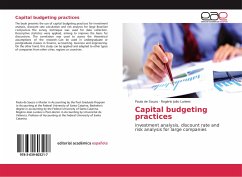 Cover Capital budgeting practices