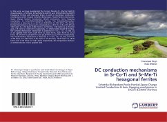 DC conduction mechanisms in Sr-Co-Ti and Sr-Mn-Ti hexagonal ferrites - Singh, Charanjeet;Bhikhan, Vikas