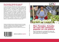 Max Paredes. Estudio de caso del comercio popular en vía pública