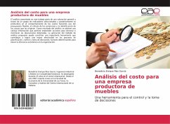 Análisis del costo para una empresa productora de muebles - Ríos García, Benedicto Enrique