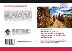 En busca de la autonomía indígena originaria campesina en Bolivia