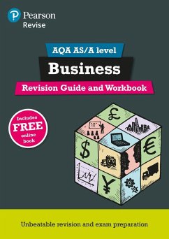 Pearson REVISE AQA A level Business Revision Guide and Workbook inc online edition - 2023 and 2024 exams - Redfern, Andrew