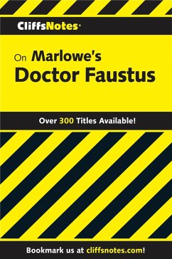 CliffsNotes on Marlowe's Doctor Faustus (eBook, ePUB) - Fitzwater, Eva