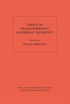 Cover Topics in Transcendental Algebraic Geometry (eBook, PDF)