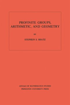 Cover Profinite Groups, Arithmetic, and Geometry (eBook, PDF)